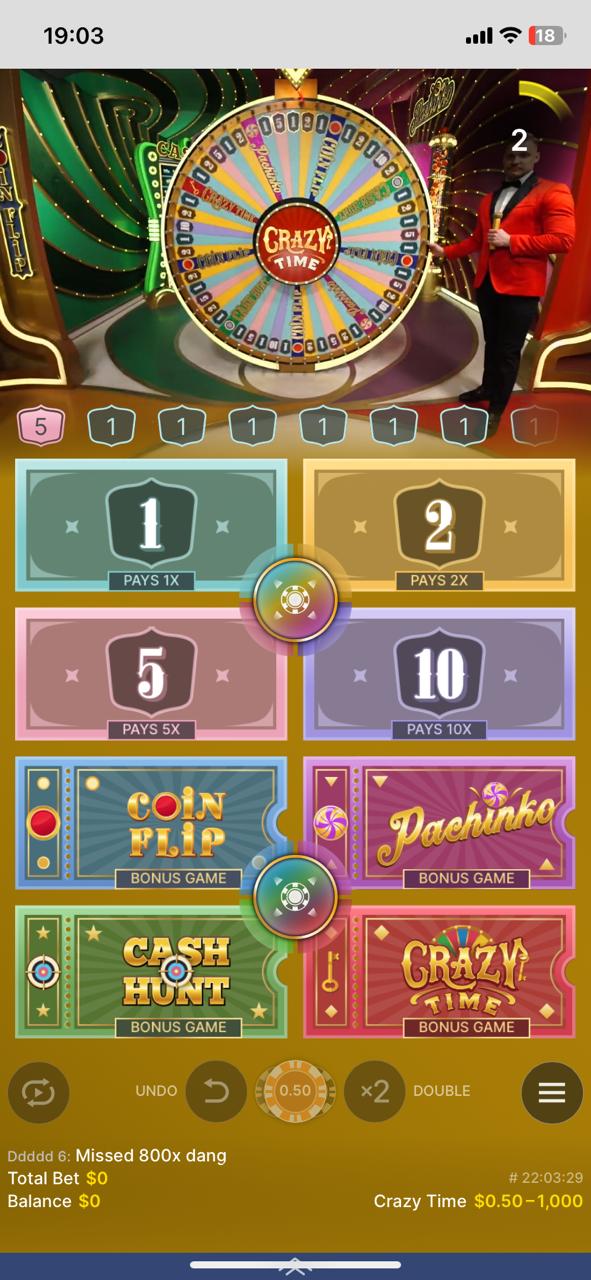 Crazy Time Screenshot