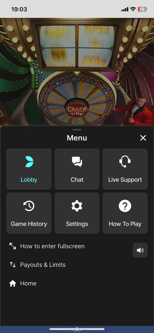 Crazy Time Screenshot